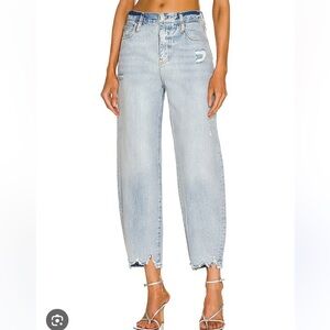 FRAME Ultra High Rise Barrel Jeans Womens 26